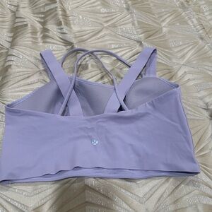 Lululemon Athletica Light Purple Sports Bra
